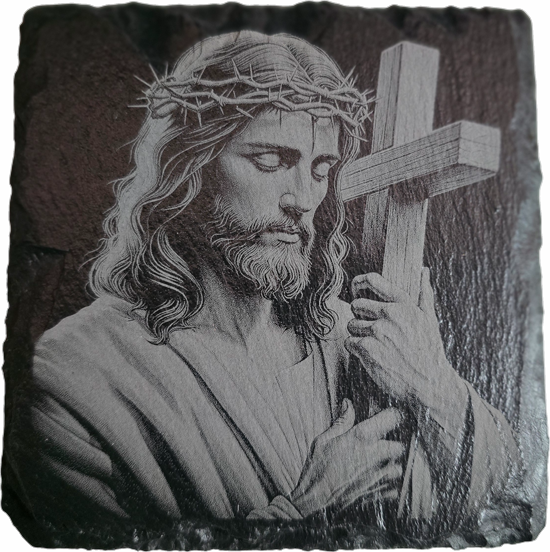 Jesus Cross Coaster