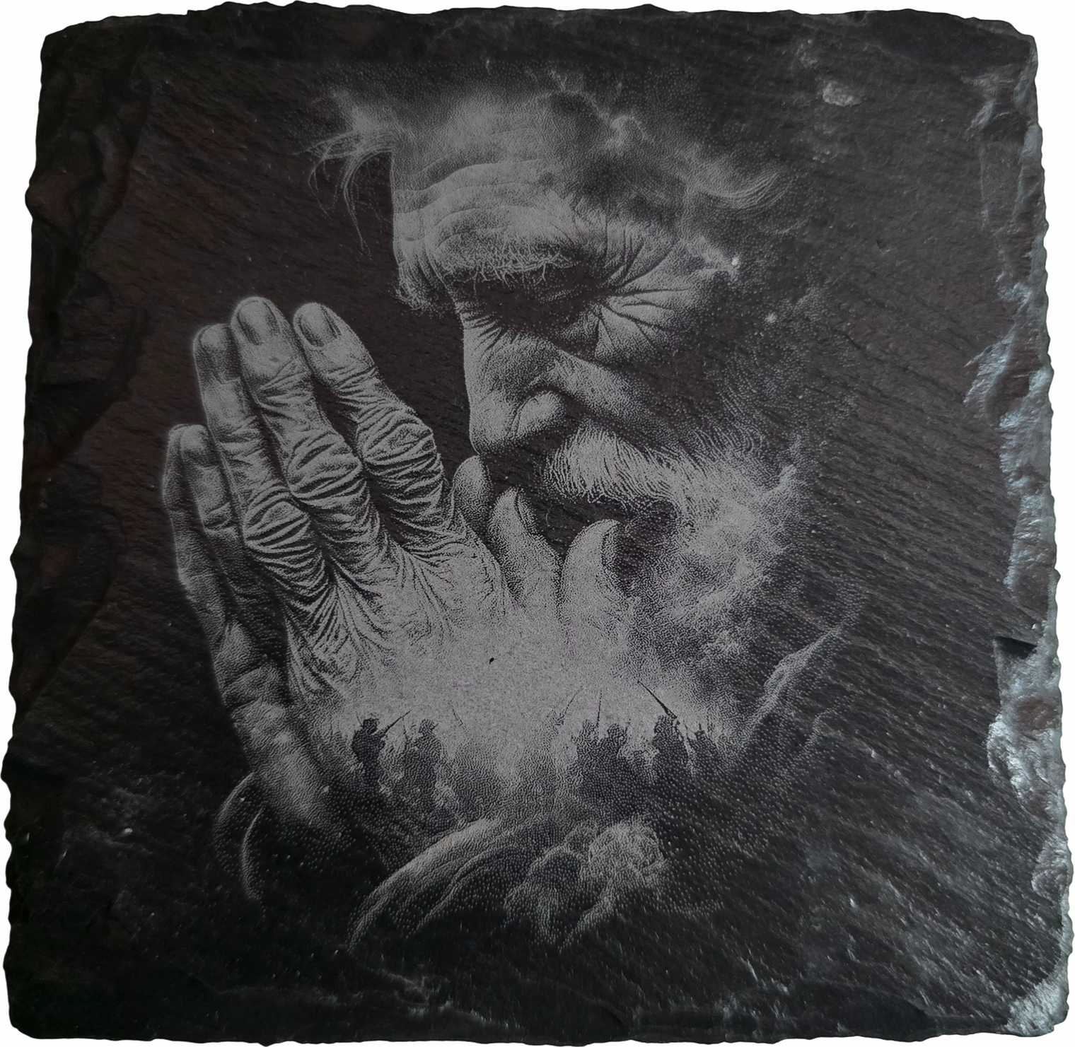 Moses Praying Coaster